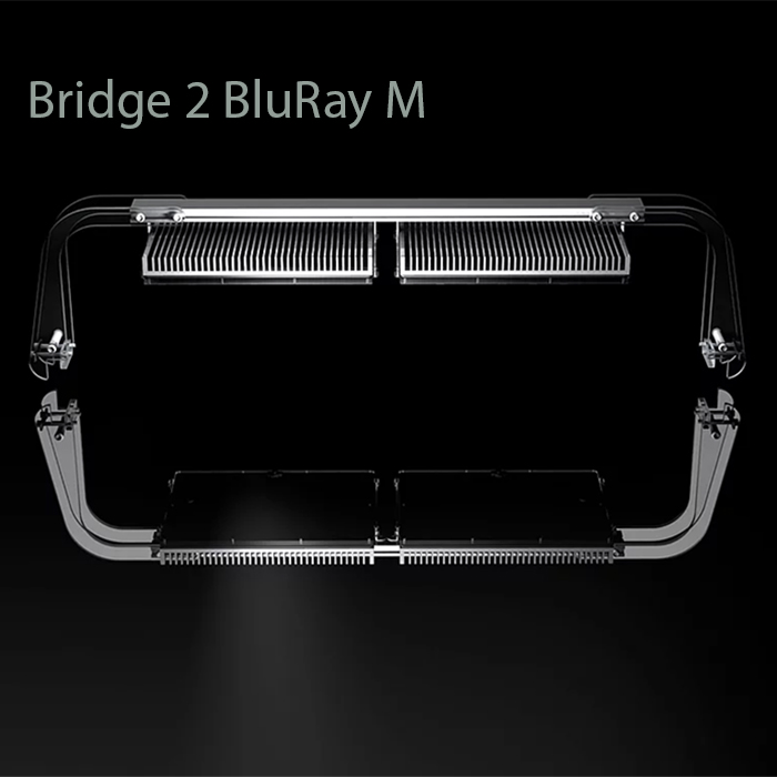 Gnc Bridge 2 Supporto per Plafoniere BluRay M per Vasche da 75 a 95cm