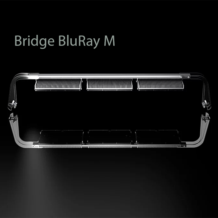 Gnc Bridge 2 o 3 Supporto per Plafoniere BluRay M per Vasche da 115 a 135cm