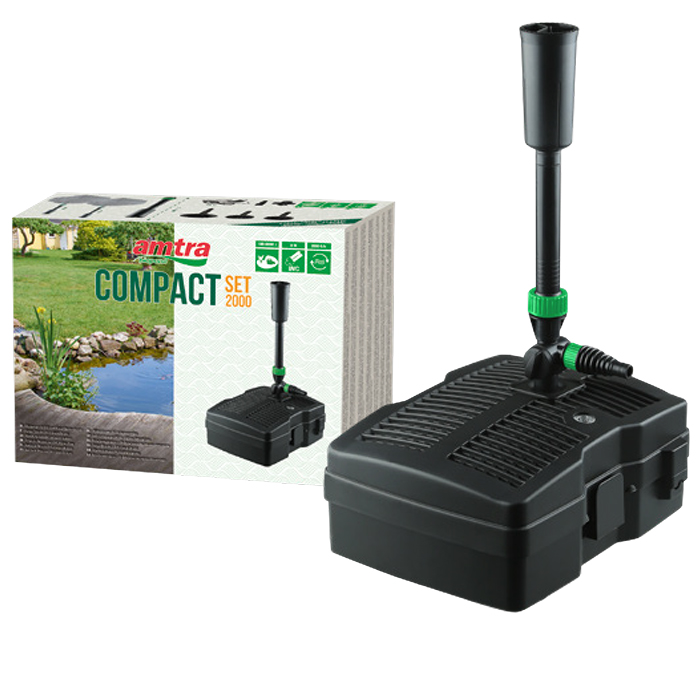 Amtra Pond Compact Set 2000 Filtro interno per vasche fino a 6000 litri con UV 9W