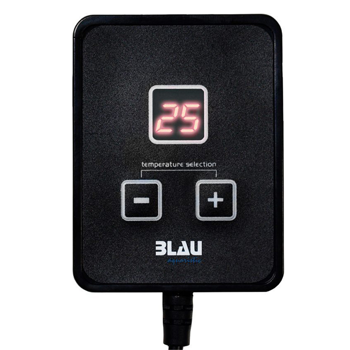 Blau Aquaristic Fan Controller Termostato per ventoline di raffreddamento con display