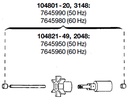 Eheim 7645990 Girante Rotore per 1048 3148