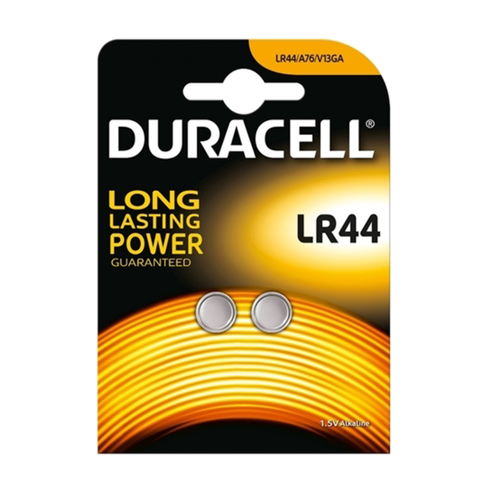 Duracell Batteria Pila LR44 1.5V  2pz