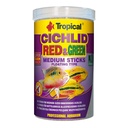 Tropical Cichlid Red & Green Medium sticks 1000ml 360gr