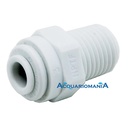 Forwater Terminale Dritto Rapido Tubo 1/4" x 1/8" Filetto NPTF osmosi