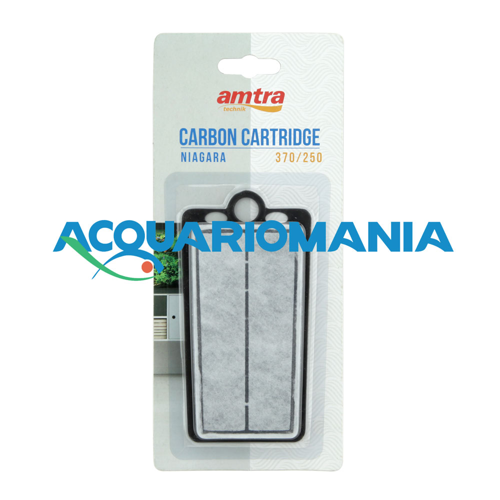 Amtra/Wave Cartuccia Carbone per Filtro a zainetto Niagara 370/250