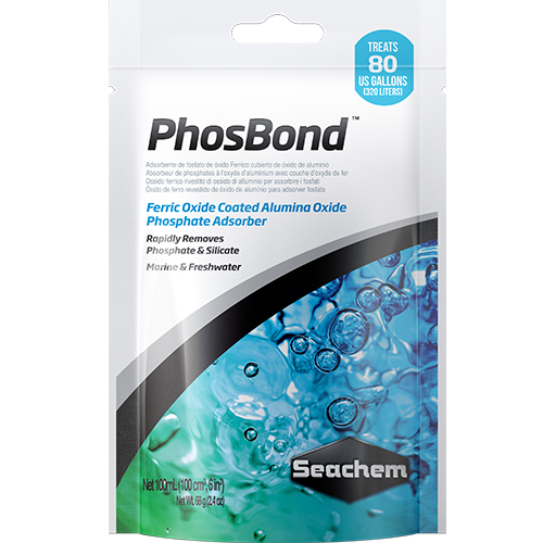 Seachem PhosBond Resina antifosfati/silicati per dolce e marino 100 ml fino a 320 l