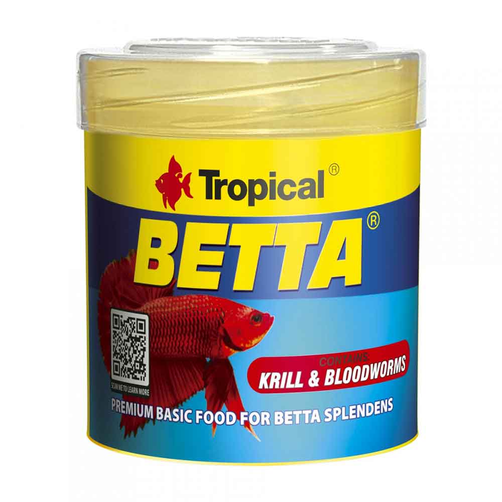 Tropical Betta Scaglie con Krill e Chironomus 50ml 15gr