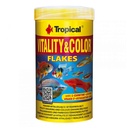 Tropical Vitality & Color Flakes Mangime in scaglie per i colori 250ml 50g