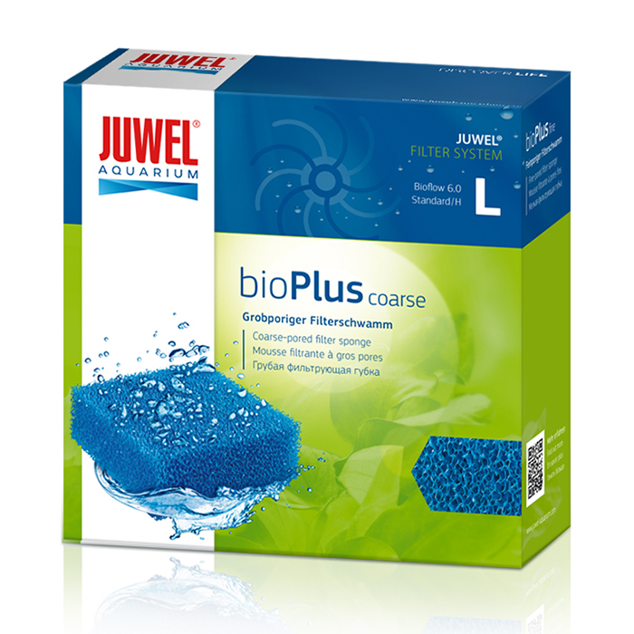 Juwel bioPlus Coarse L Spugna Grossa Blu x Bioflow 6.0/Standard/H