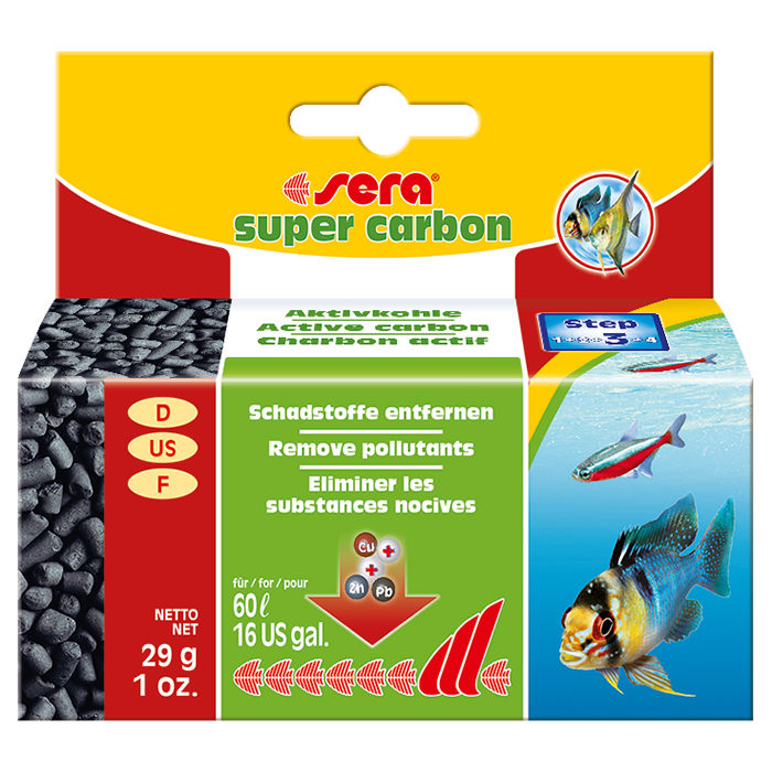 Sera Super Carbon Carbone attivo 29g