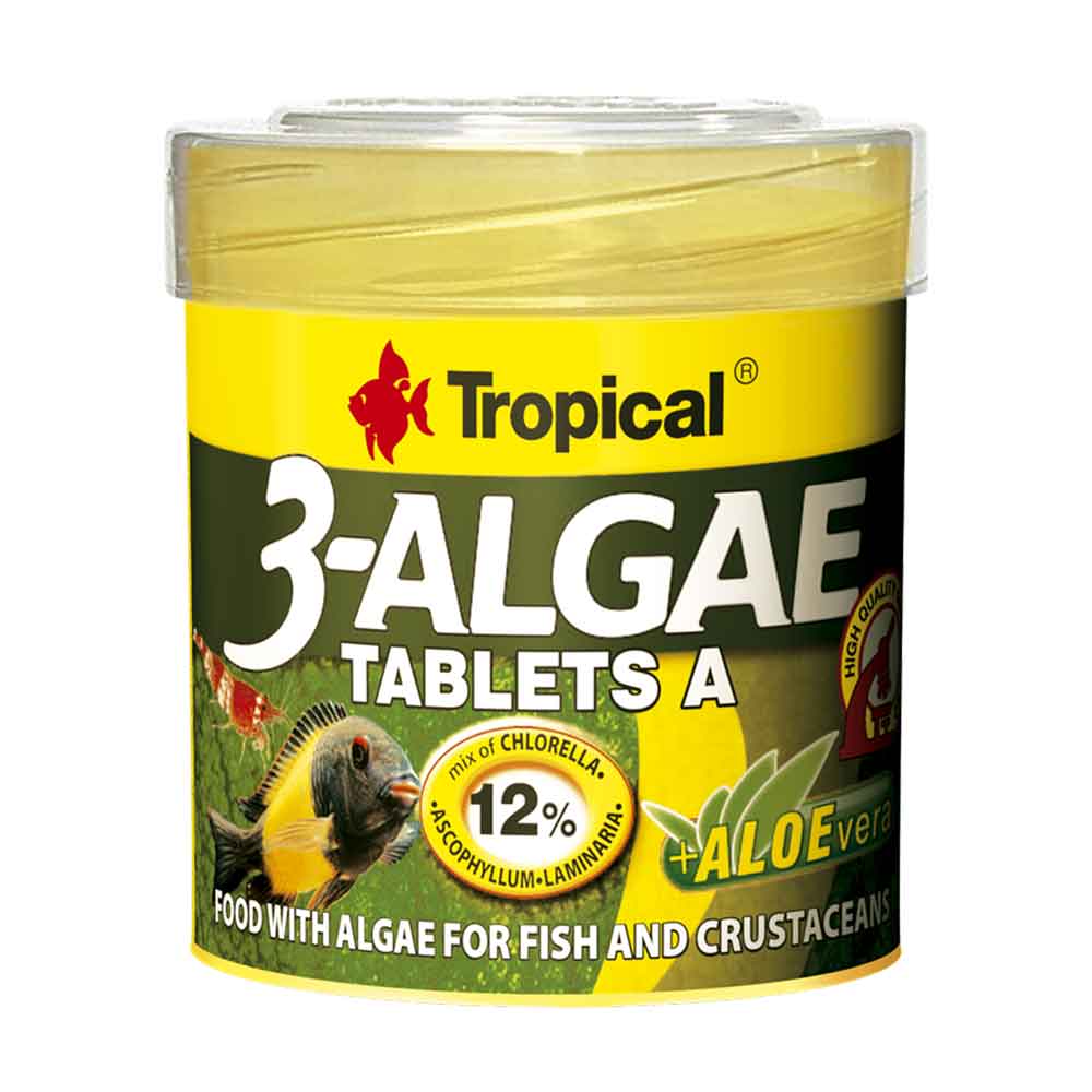 Tropical 3-Algae Tablets A 50ml 36gr 80tabs