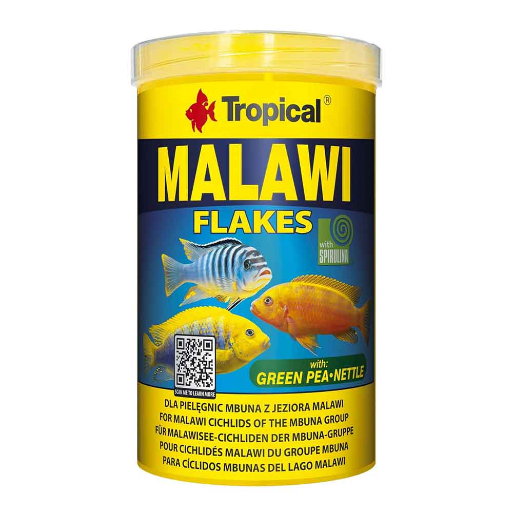 Tropical Malawi Flakes Mangime per ciclidi in scaglie1000ml 200gr