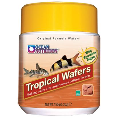 Ocean Nutrition Tropical Wafers con spirulina per pesci da fondo 75 g