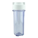 Forwater Contenitore Bicchiere per sistema RO trasparente doppio O-Ring
