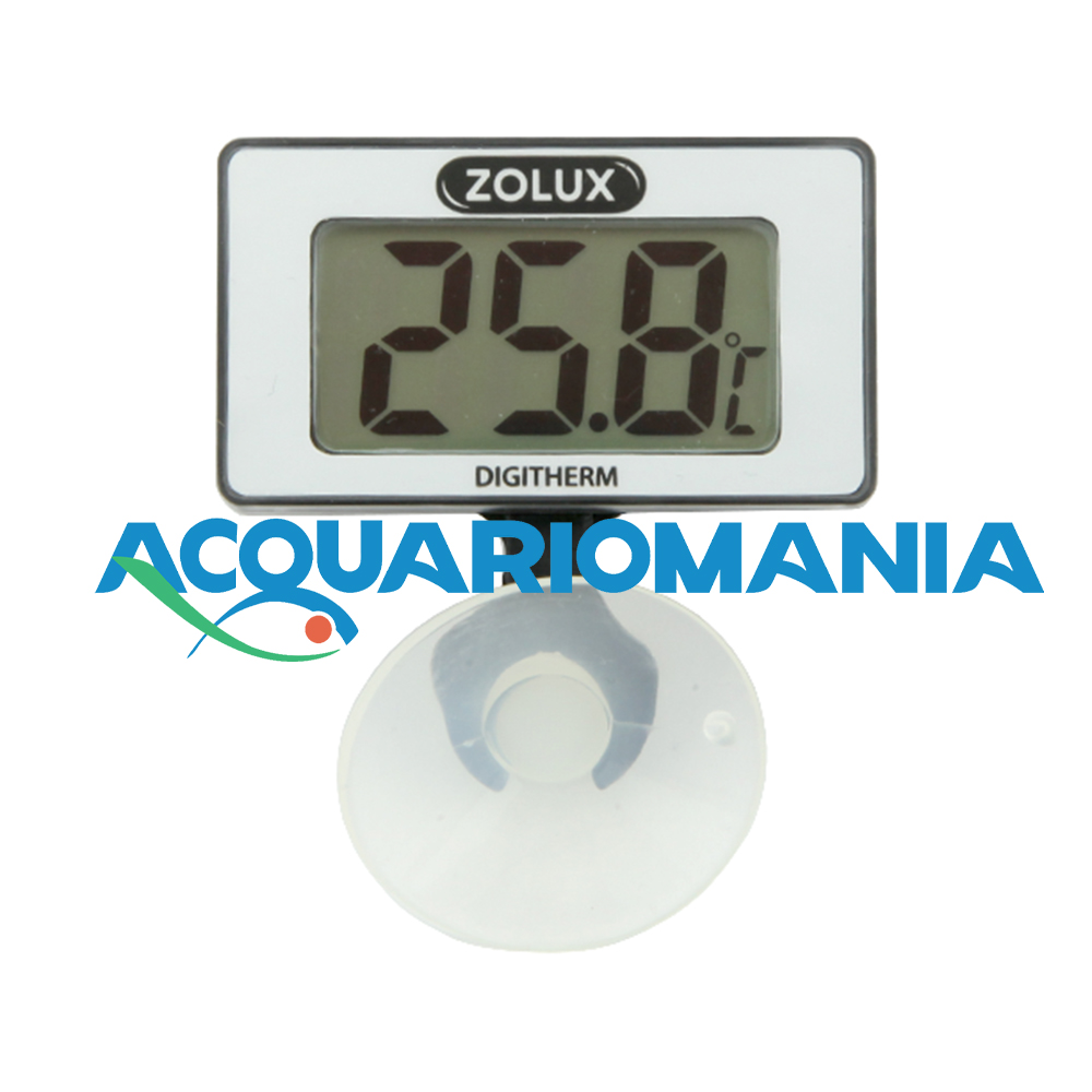 Zolux DigiTherm Termometro digitale interno per acquario da 0 a 50°