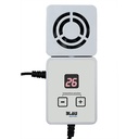 Blau Aquaristic Nano Ventilador Plus Ventolina di raffreddamento con controller bianco
