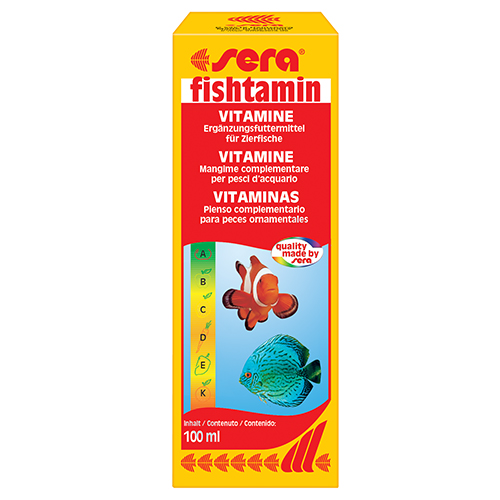 Sera Fishtamin Vitamine per pesci 100ml
