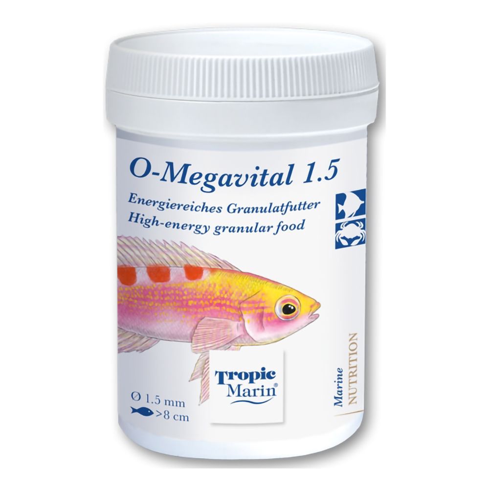 Tropic Marin O-Megavital 1,5 mm 75 g granulato per pesci marini