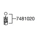 Eheim 7481020 Valvola interna per Filtri esterni 2032 2034 2036 2231 2232 2232 2234 2235 2236