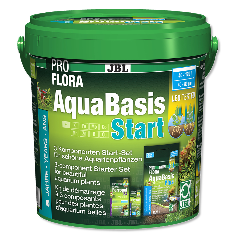 Jbl Pro Flora Aqua Basis Start 100 Kit per iniziare un acquario piantumato fino a 100 l