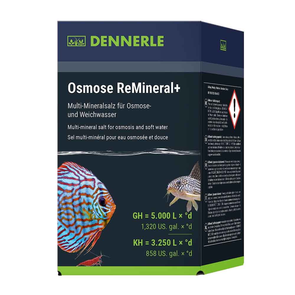 Dennerle Osmose ReMineral+ sali per osmosi 250gr fino a 5000Lt