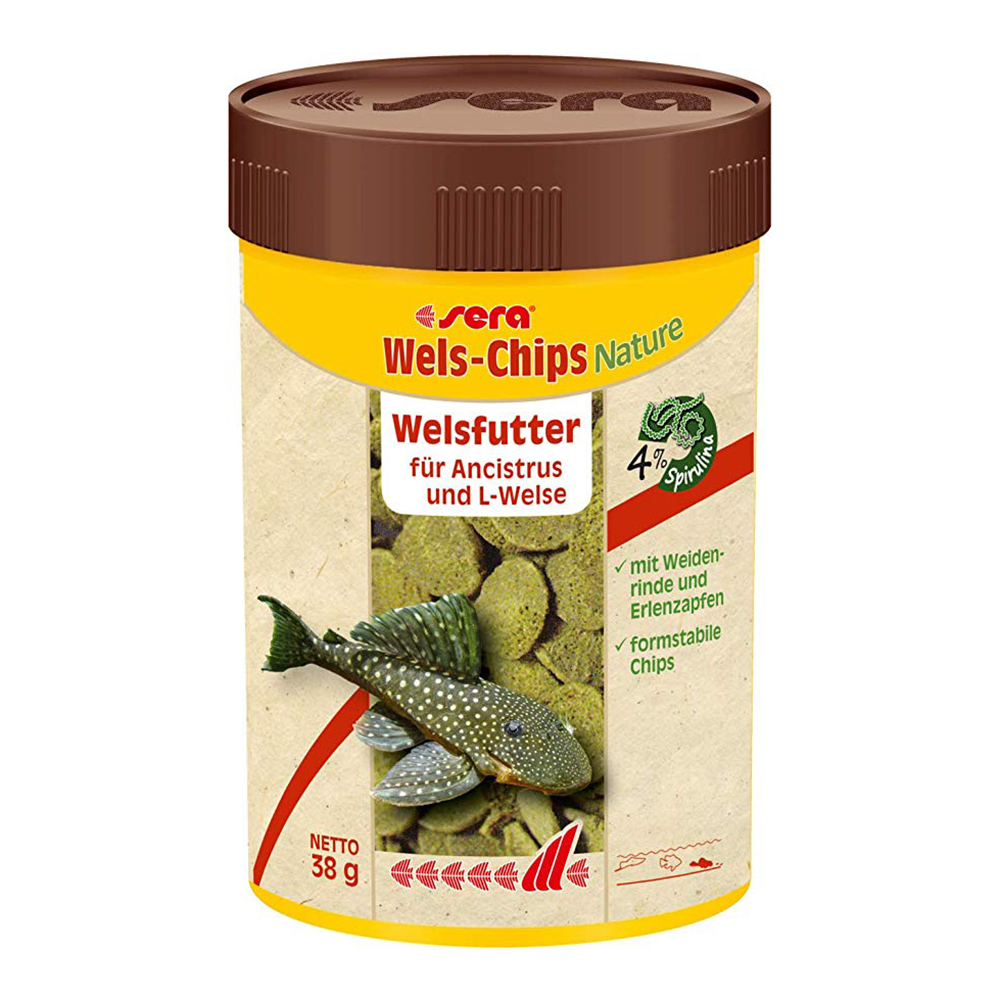 Sera Wels-Chips Nature mangime per Loricaridi 100ml 38g