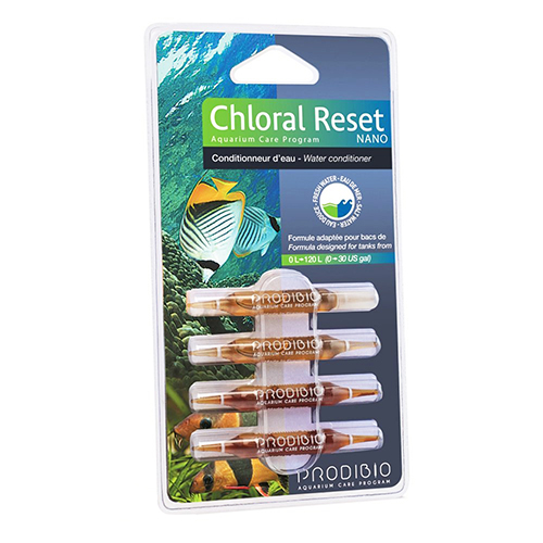 Prodibio Chloral Reset Nano 4 Fiale per l'eliminazione del cloro per 120 l