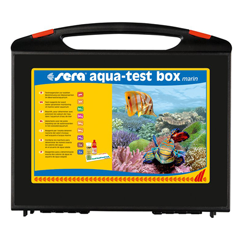 Sera Aqua Test Box Marino Valigetta 8 Test