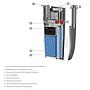 Newa Cobra CF75 Filtro Interno Per Acquari e Tartarughiere fino a 75 litri con skimmer di superficie