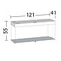 Juwel Acquario Rio 240 Litri LED Nero 121x41x55H cm
