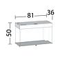 Juwel Acquario Rio 125 Litri LED Bianco 81x36x50H cm