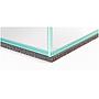 Beta Kit Line Nano 40 Acquario in Extrachiaro con Filtro Lampada Led e Riscaldatore 40x40x30h cm 36 litri