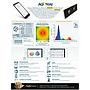 Aqamai LRS Plafoniera a Led Controller WI-FI 50W Nera 20x15x2h cm