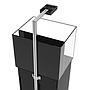 Aqua Illumination EXT Upright Rail 122cm silver