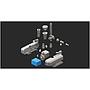 Newa Pompa Fontana adv 2300 con due uscite e giochi d'acqua 2300L/h