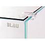 Blau Aquaristic Cubic Aquascaping 28 Ultra Clear Acquario 28lt 40x25x28cm