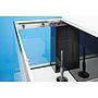 Oase HighLine Optiwhite 400 Vasca e Supporto Nero 413 litri