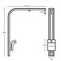HM Electronics Braccetto singolo Cetus 2