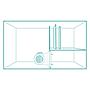 Aqpet Aqua 90 Complete Acquario Marino con supporto