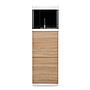 Oase Acquario HighLine 125 Optiwhite con Supporto Rovere 50x50x157h cm