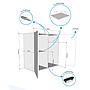 Askoll Opera 150 Stand Mobile supporto Bianco 80x40x80h cm