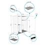 Askoll Opera 110 Stand Mobile supporto Nero 60x40x80h cm