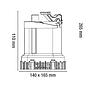 Sicce Master DW 4000 Pompa Laghetto e drenaggio 3700l/h