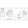 Sicce Nathur Led Faretto per Laghetto 12V 3,5W