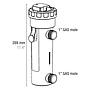 Sicce UV-C Clarifier Lampada sterilizzatrice 9W