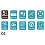 Sicce Pompa Syncra ADV 5.5 pompa di ricircolo interna/esterna regolabile 7000L/h cavo 3 metri