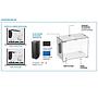 Blu Bios Acquario Only 15 Litri 35x20x25h cm
