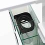 Aqpet Aqua 60 Rear Bianco Acquario Vetro Extrachiaro 50x50x50h cm