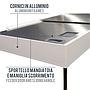 Amtra Acquario Alux Bianco Combi con Mobile 220L 90x45x148h cm