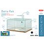 Zolux Betta Rek Acquario per Betta 23,2L Bianco